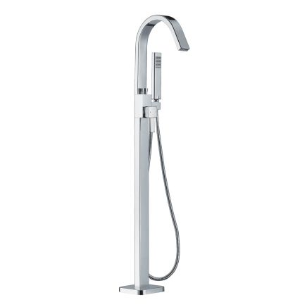 Tear Chrome Freestanding Bath Shower Mixer Tap