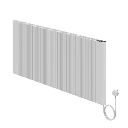 Peru White Smart Electric Panel Plug-In Heater 500x1169mm