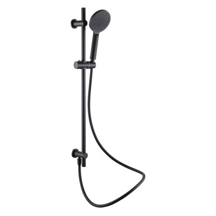 Round Slide Rail Kit - Matt Black