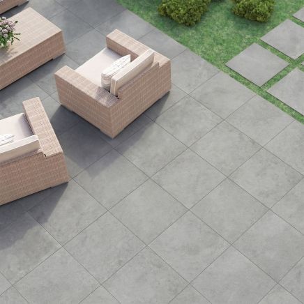 Hamburg Grey Outdoor Porcelain Tile