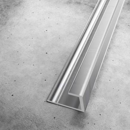Nuova Chrome Shower Wall Panel End Cap 11.5mm