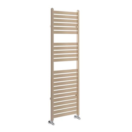 Portabello Brown Metallic Heated Towel Rail 1600x500mm