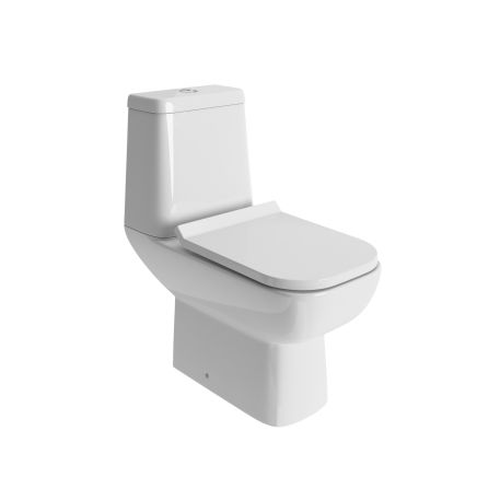 Tolworth Close Coupled Toilet with Slim Seat