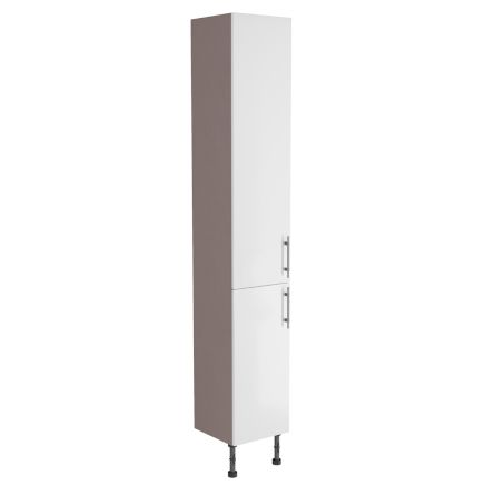 Surrey White Gloss Tall Fitted Furniture Storage Unit