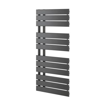 Tarvos Gunmetal Heated Towel Rail - 1080x550mm