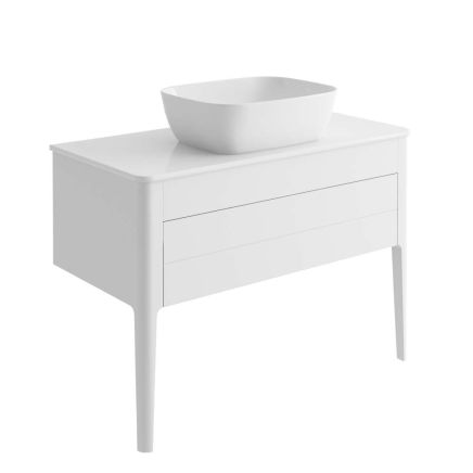 Stonehouse 1000mm Vanity Unit in Matt White