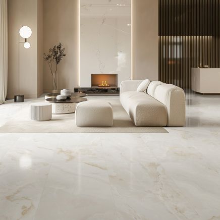 Opal Crystal Beige Onyx Porcelain Tile 600x1200mm