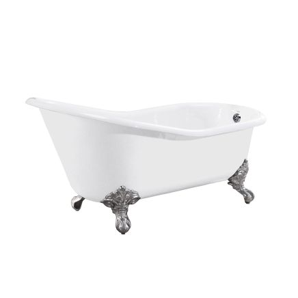 Stellar Freestanding Slipper Cast Iron Bath 1700x700mm