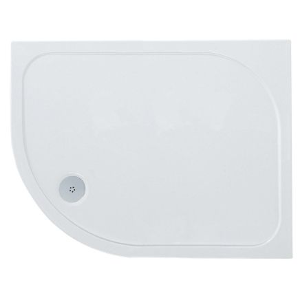 Low Profile Left Hand Offset Quadrant Shower Tray 1000x900mm