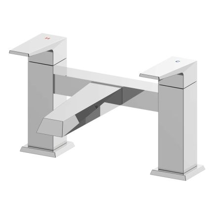 Ike Chrome Bath Filler Tap