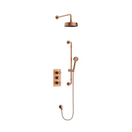 Urban Brushed Bronze Concealed Valve Shower Pack