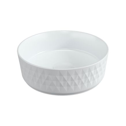 Piper Patterned Round Counter Top Basin