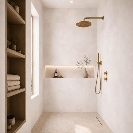 Cortez Pearl White Stone Porcelain Tile 1200x600mm