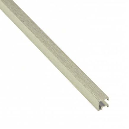 Tileasy Listello 9.5mm Tile Trim Brushed Nickel