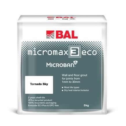BAL Micromax3 ECO Tornado Sky Grout 5kg