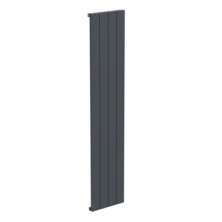 Tesoro Anthracite Single Linear Aluminium Radiator 1800x380mm