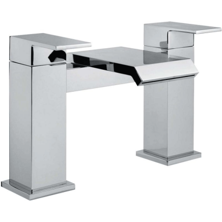 Cubic Chrome Bath Filler Tap