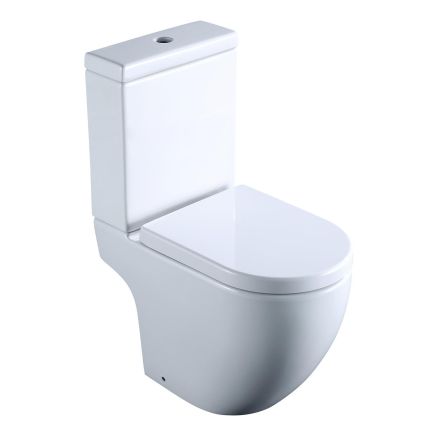 Rift Close Coupled Rimless Short Projection Toilet