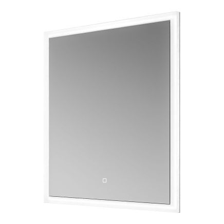 Accent Illuminated LED Heated Mirrored Bathroom Wall Cabinet 600x700mm