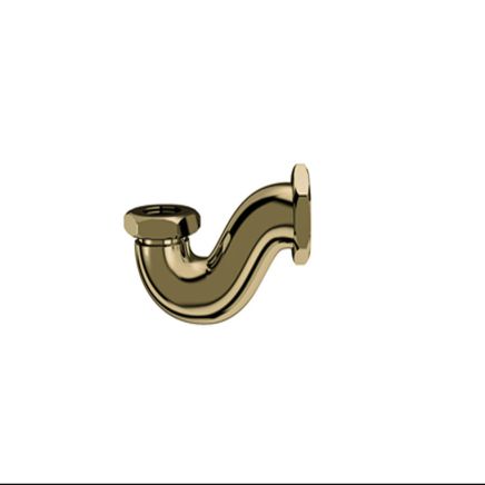 Burlington Gold Shallow Bath P Trap