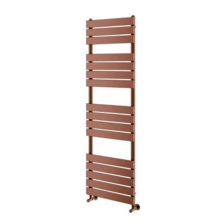 Rosa Brushed Bronze Heated Towel Rail - 1600x500mm
