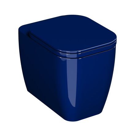 Micheli Capri Rimless Back to Wall Toilet with Soft Close Seat