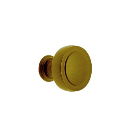 Cambridge Antique Brass Knob Handle