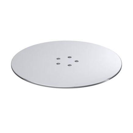 90mm Chrome Brass Shower Waste Cover
