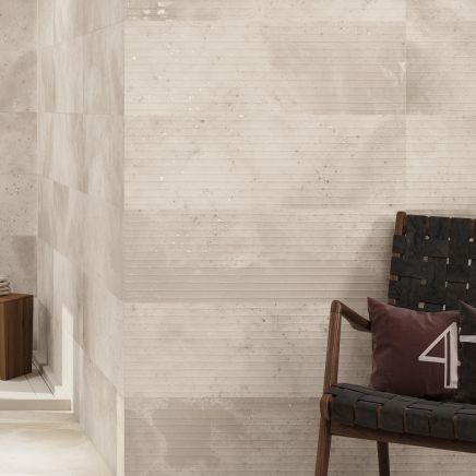 Mirador Taupe Decor Matt Ceramic Tile - 300x900mm