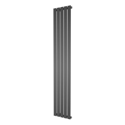 Perth Grey Single Vertical Flat Panel Radiator 1800x340mm