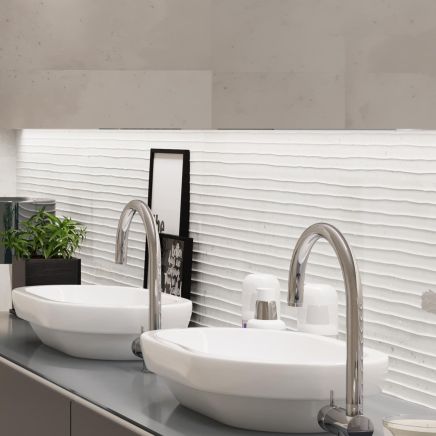 Mirador Blanco Decor Matt Ceramic Tile - 300x900mm