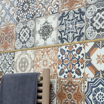 Aramean Matt Beige Porcelain Tile 200x200mm