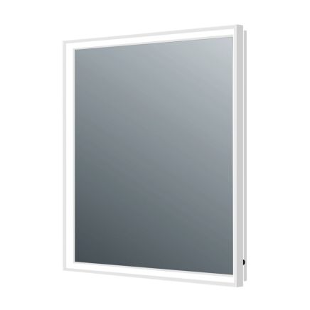 Adison Chrome Framed LED Backlit Heated Bathroom Mirror 600x800mm