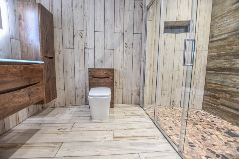 Labrynth Ivory Wood Effect Porcelain Tile
