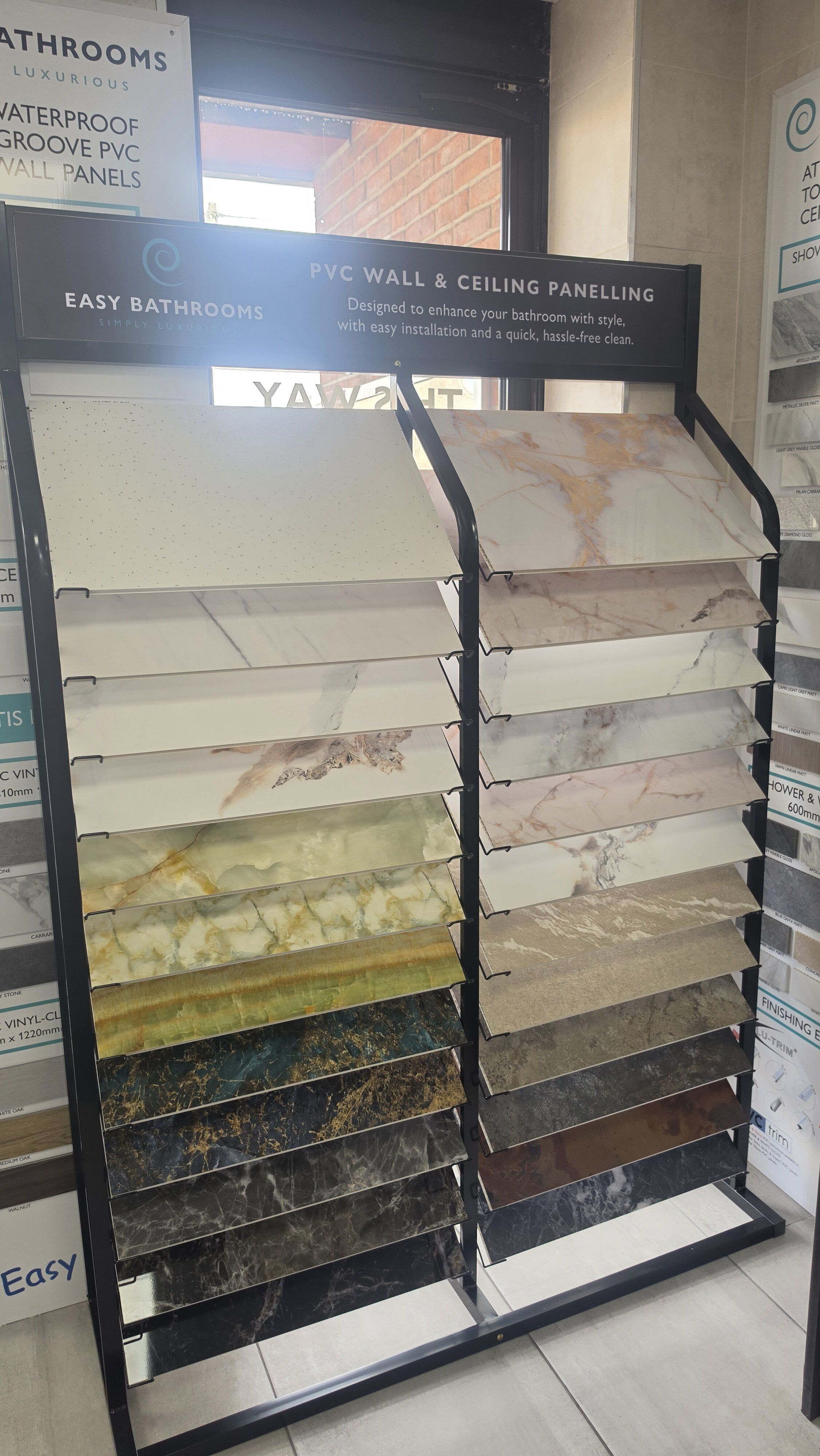 Pristina Panels at Burton Easy Bathrooms