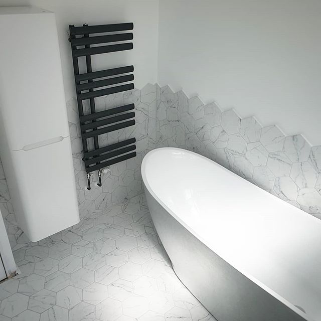 Rayner Grey Heated Towel Rail