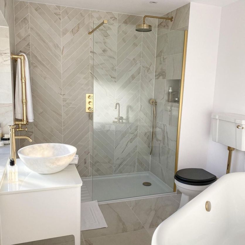 Urban Brushed Gold Tall Basin Mixer Tap