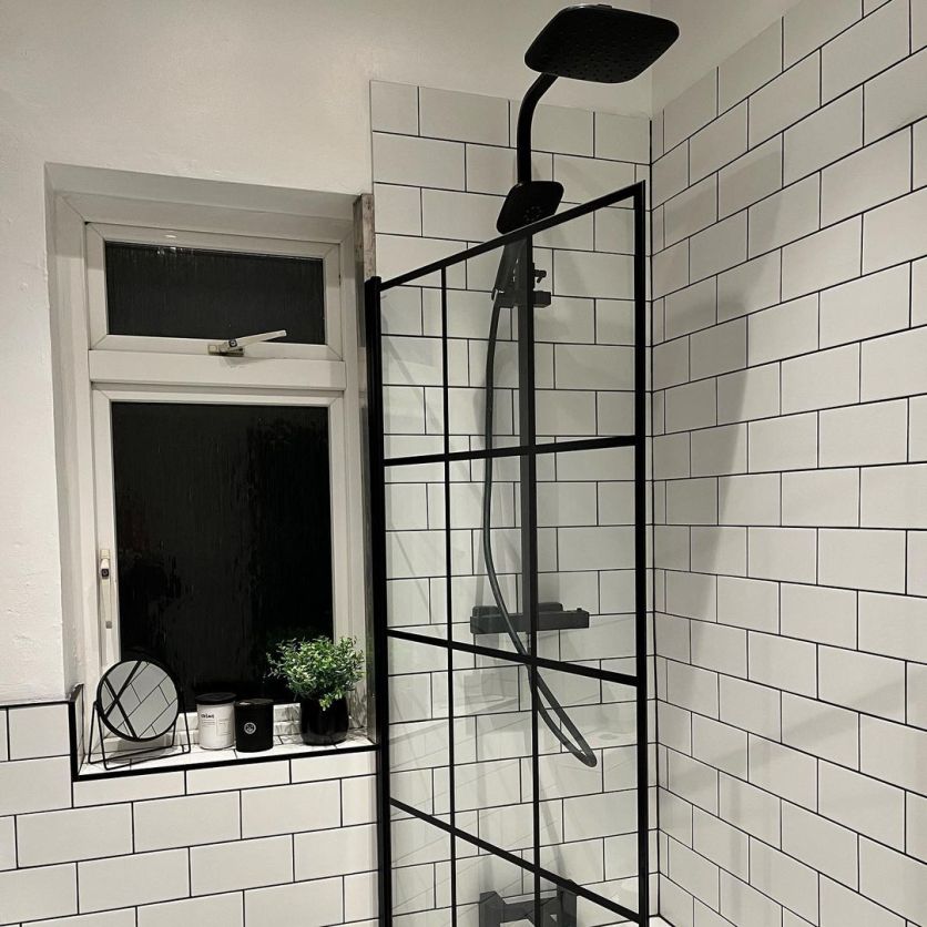 Camden Black Dual Luxury Shower Pack
