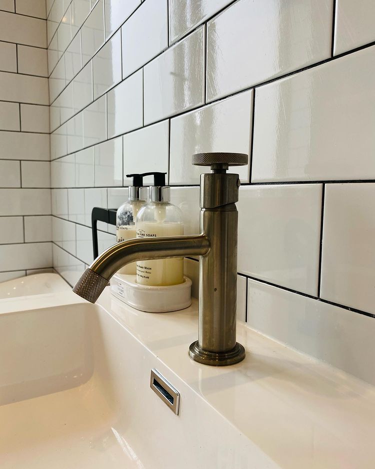 Urban Brushed Nickel basin Tap