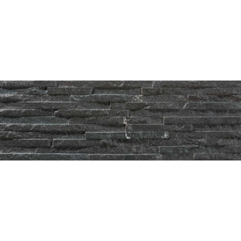 Centaur Black Matt Porcelain Tile 520x170mm