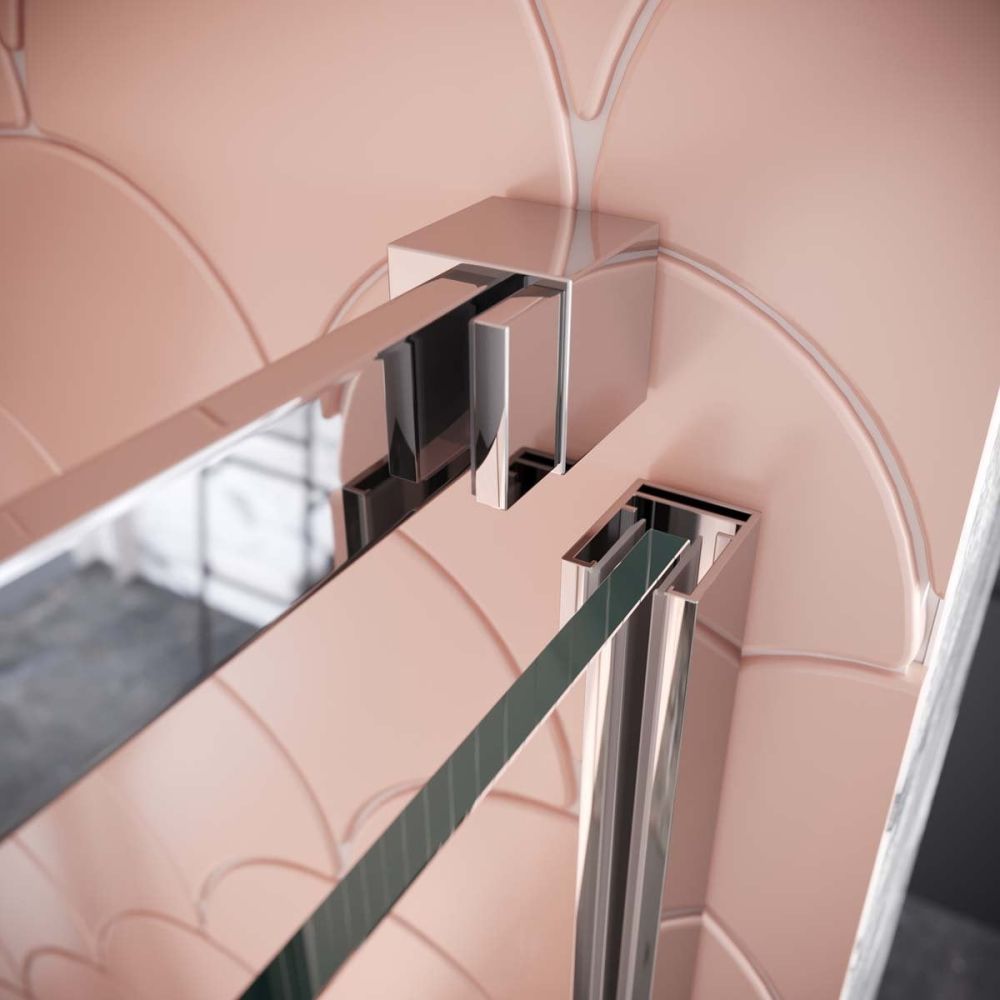 Ryland Chrome Sliding Shower Door 1200mm