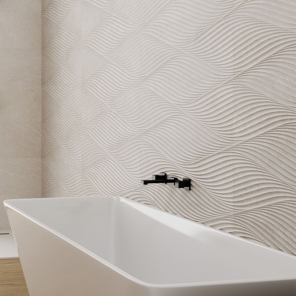 Earth Sand Decor Matt Ceramic Tile 320x900mm