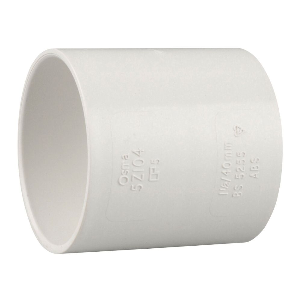 Wavin Osma Solvent Weld Double Socket 40mm - 5z104w