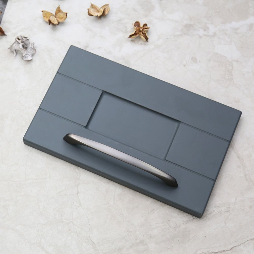 Sleek Brushed Nickel Handle