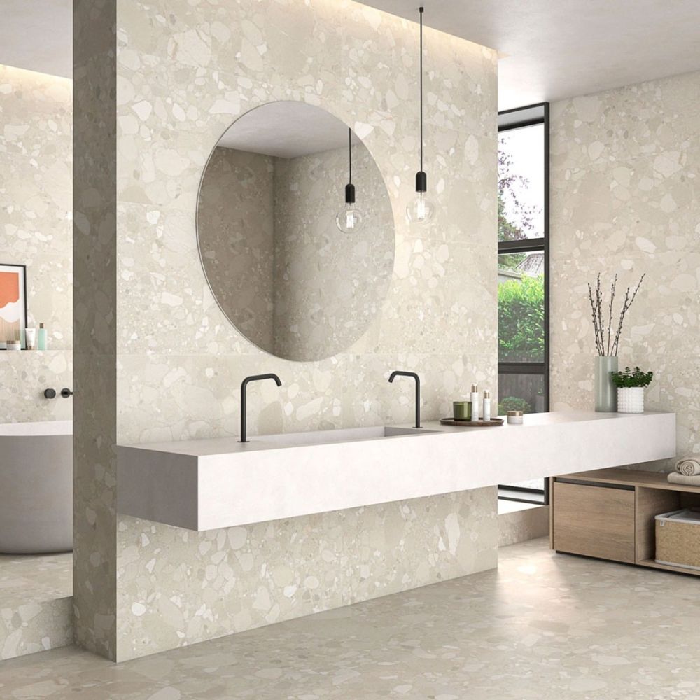 Denver Beige Matt Porcelain Tile 600x600mm