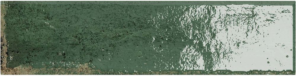 Bergamo Green Porcelain Brick Tile 75x300mm