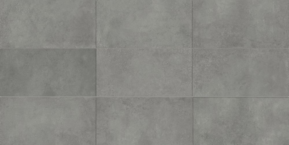 Hamburg Grey Matt Porcelain Tile 600x1200mm