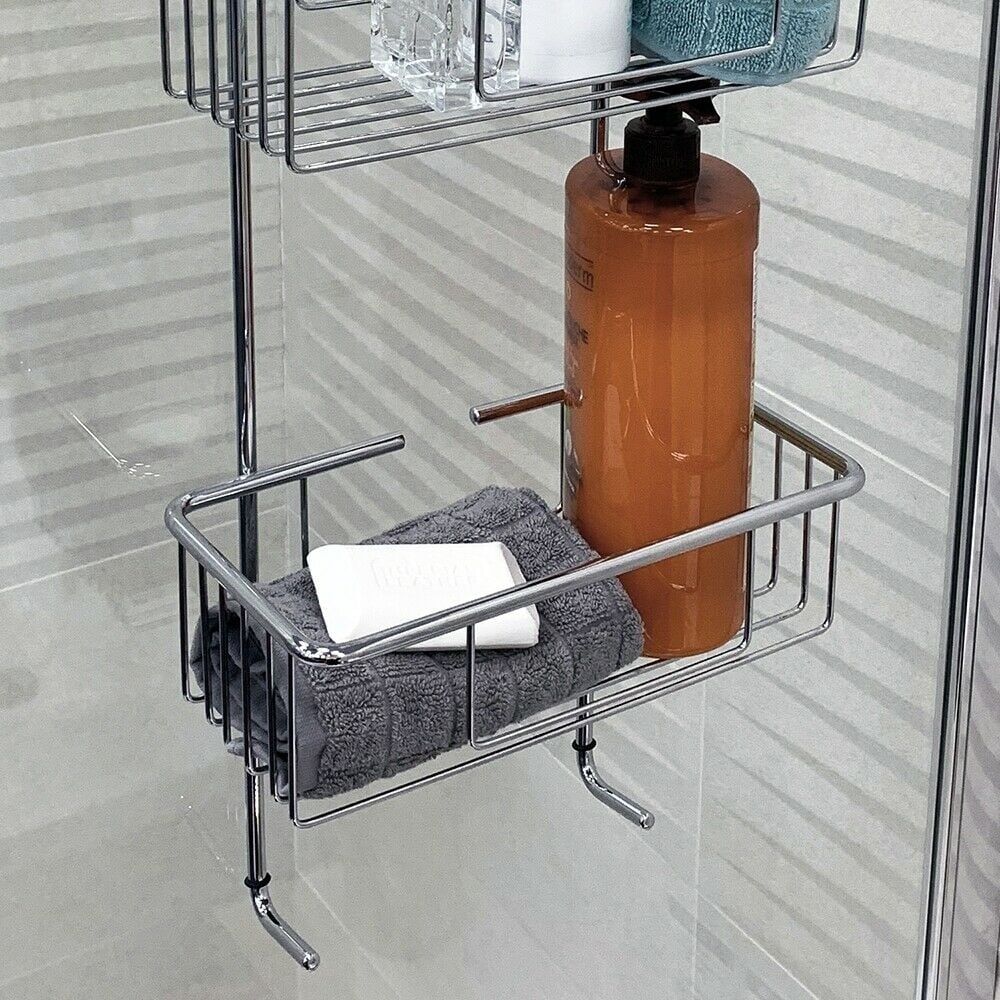 Double Chrome Shower Caddy