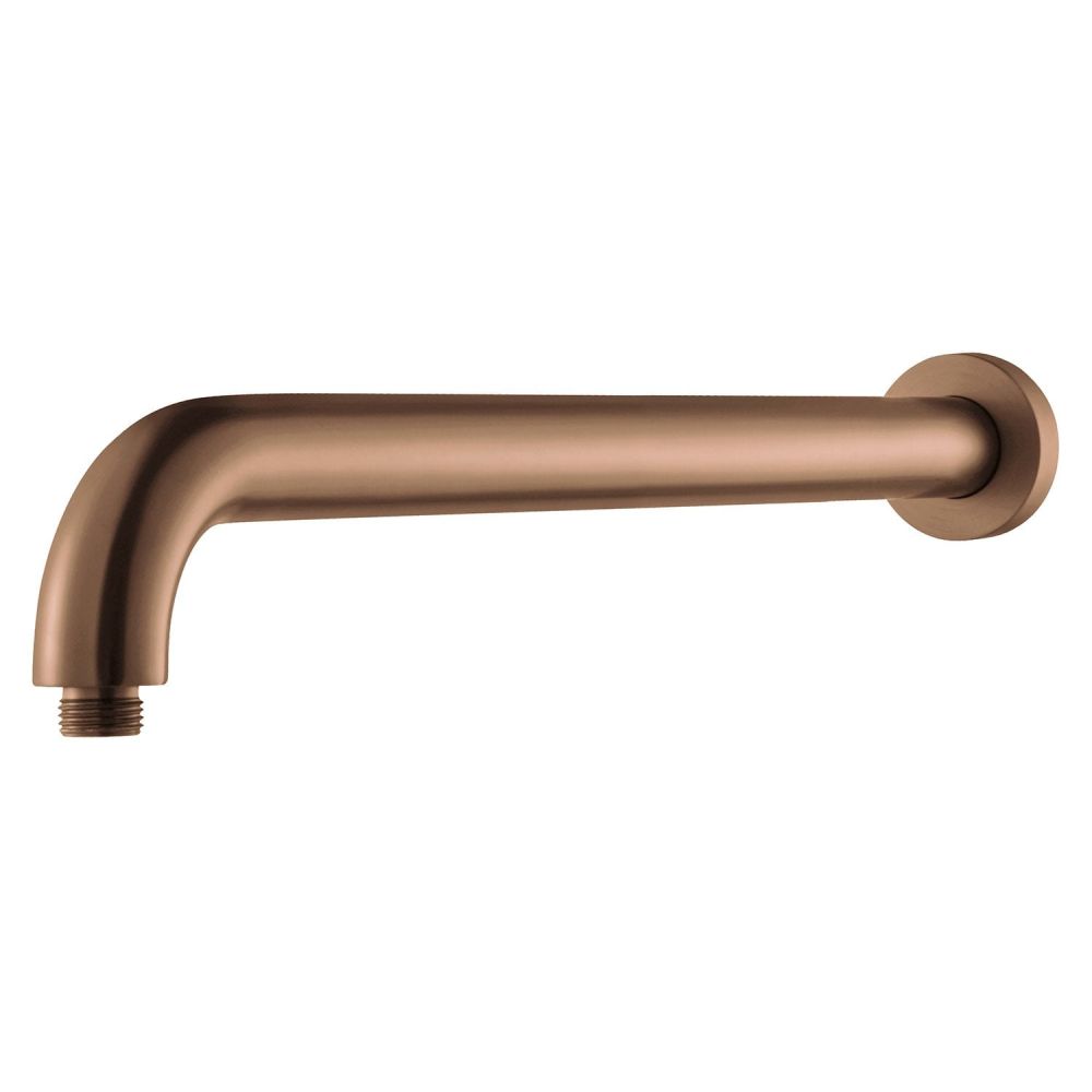 Flint Brushed Bronze Round Shower Arm
