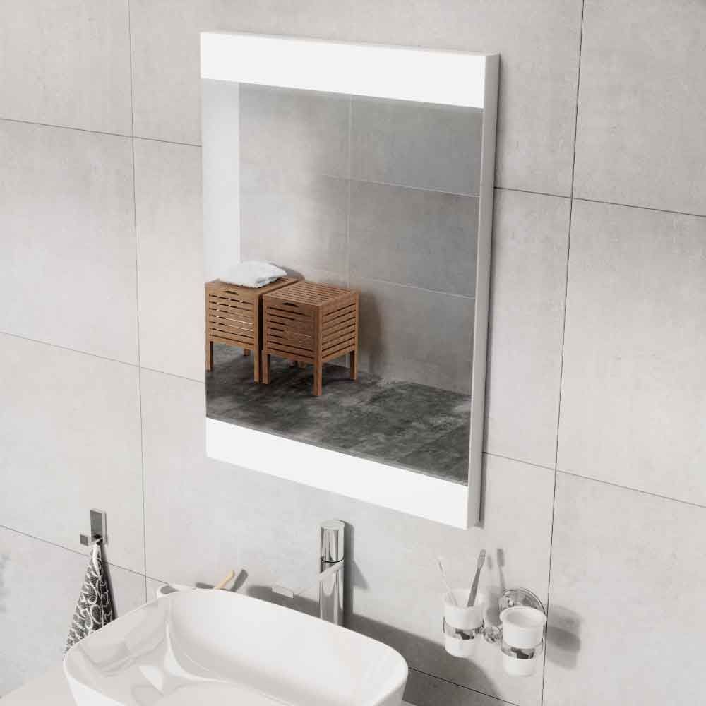Valarie Illuminated LED Heated Bathroom Mirror 700x500mm